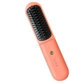Rechargeable Cordless Hair Straightener Brush